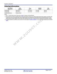 ISL28210FBZ Datasheet Page 3