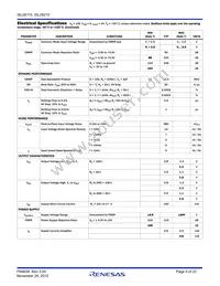 ISL28210FBZ Datasheet Page 5