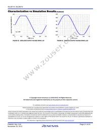 ISL28210FBZ Datasheet Page 21