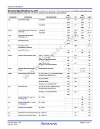 ISL28218FUZ-T7A Datasheet Page 7