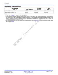 ISL28233IUZ-T7 Datasheet Page 2