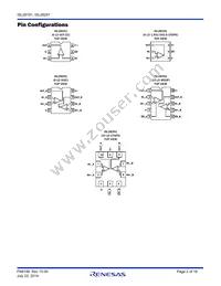 ISL28291FBZ-T7 Datasheet Page 2