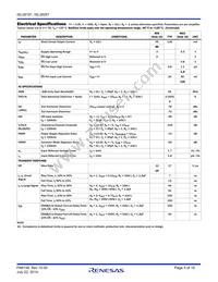 ISL28291FBZ-T7 Datasheet Page 5