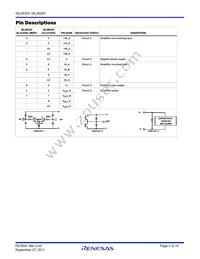 ISL28345FBZ-T7 Datasheet Page 3
