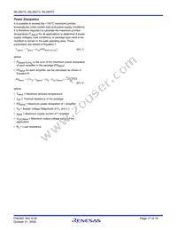 ISL28470FAZ-T7A Datasheet Page 17