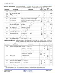 ISL28474FAZ Datasheet Page 4