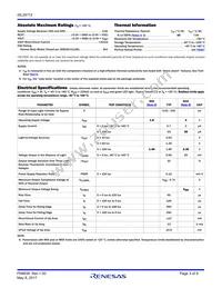 ISL29112IROZ-T7 Datasheet Page 3