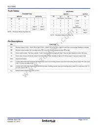 ISL3158AEMBZ-T7A Datasheet Page 3