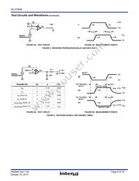 ISL3158AEMBZ-T7A Datasheet Page 9