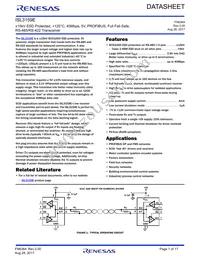 ISL3159EIUZ-T7A Datasheet Cover