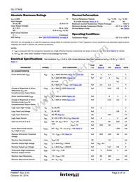 ISL3178AEMBZ-T Datasheet Page 4