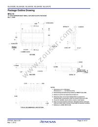 ISL32435EIUZ Datasheet Page 21