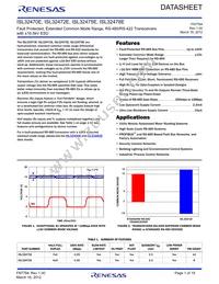 ISL32478EIBZ-T7A Datasheet Cover