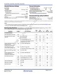 ISL32478EIBZ-T7A Datasheet Page 5