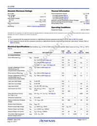 ISL3259EIRZ-T Datasheet Page 4