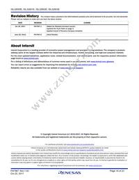 ISL32601EFUZ Datasheet Page 19