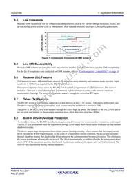 ISL32705EIBZ Datasheet Page 13