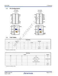 ISL32740EFBZ-T7A Datasheet Page 3