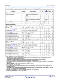 ISL32741EFBZ-T7A Datasheet Page 7