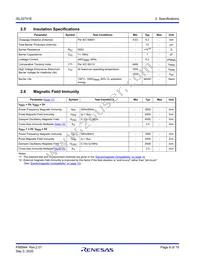 ISL32741EFBZ-T7A Datasheet Page 8