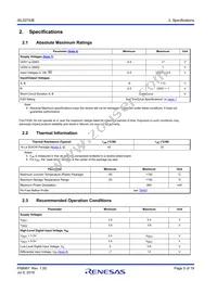 ISL32743EIBZ-T7A Datasheet Page 5