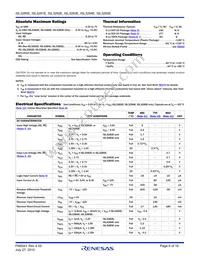 ISL3285EIRTZ-T Datasheet Page 6