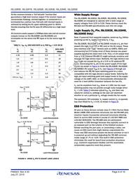 ISL3285EIRTZ-T Datasheet Page 9