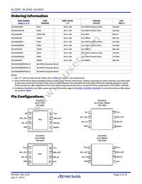ISL33001IBZ-T Datasheet Page 2