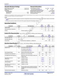 ISL35411DRZ-T7 Datasheet Page 5