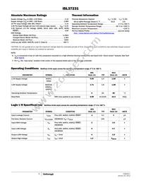 ISL37231DRAZ Datasheet Page 5