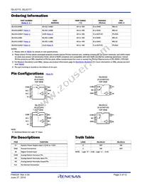 ISL43111IBZ-T Datasheet Page 2
