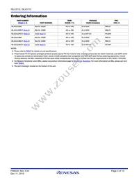 ISL43113IH-T Datasheet Page 3