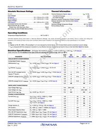 ISL43113IH-T Datasheet Page 4