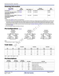 ISL43122IHZ-T Datasheet Page 2