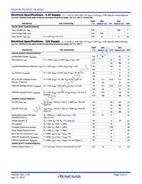 ISL43122IHZ-T Datasheet Page 5