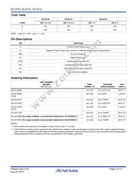 ISL43142IVZ-T Datasheet Page 3