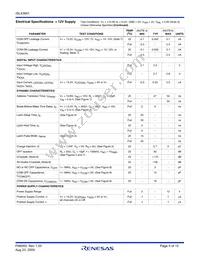 ISL43841IRZ-T Datasheet Page 5