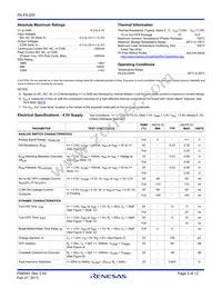 ISL43L220IR-T Datasheet Page 3