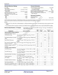 ISL43L410IUZ-T Datasheet Page 3