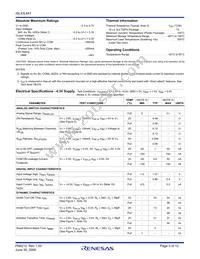 ISL43L841IRZ-T Datasheet Page 3