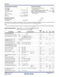 ISL4485EIB-T Datasheet Page 3