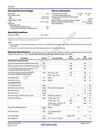 ISL45041IRZ Datasheet Page 3