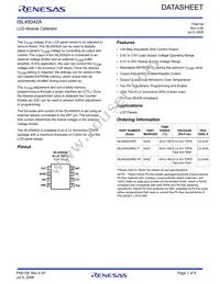 ISL45042AIRZ-T Datasheet Cover