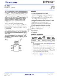 ISL45042IR-T Datasheet Cover