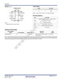 ISL54047IRUZ-T Datasheet Page 2