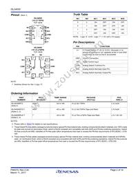 ISL54059IRUZ-T Datasheet Page 2