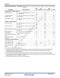 ISL54062IRTZ Datasheet Page 6