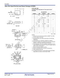 ISL54062IRTZ Datasheet Page 16