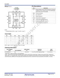 ISL54065IRUZ-T Datasheet Page 2