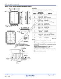 ISL54100CQZ Datasheet Page 21